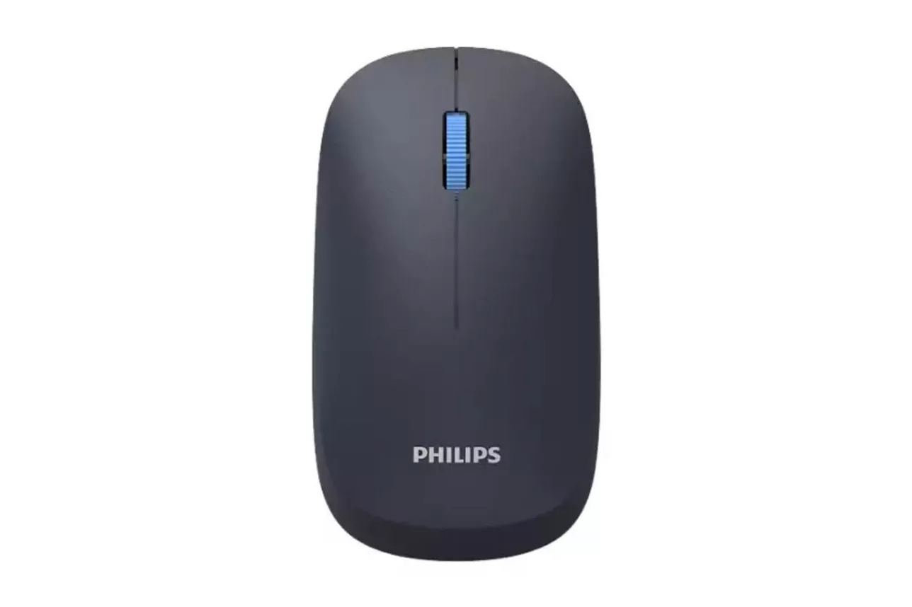 Rat&oacute;n Philips SPK7438L Bluetooth 2.4GHz 1600 DPI Ambidiestro Negro 4 Botones