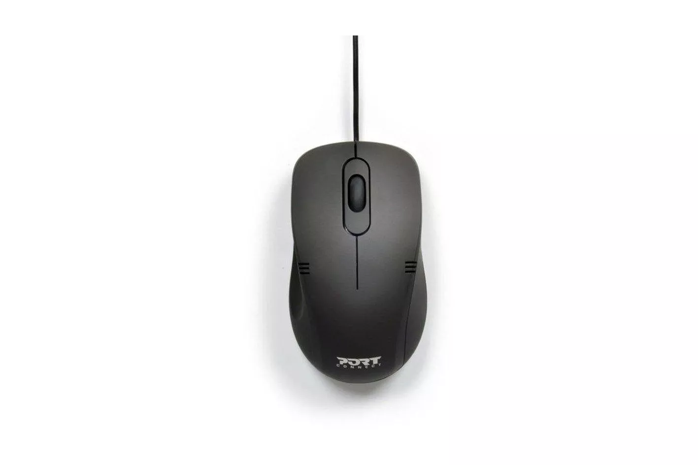 Rat&oacute;n Port Designs 900400-PRO USB-A 1000 DPI Ambidiestro Negro Ergonom&iacute;a