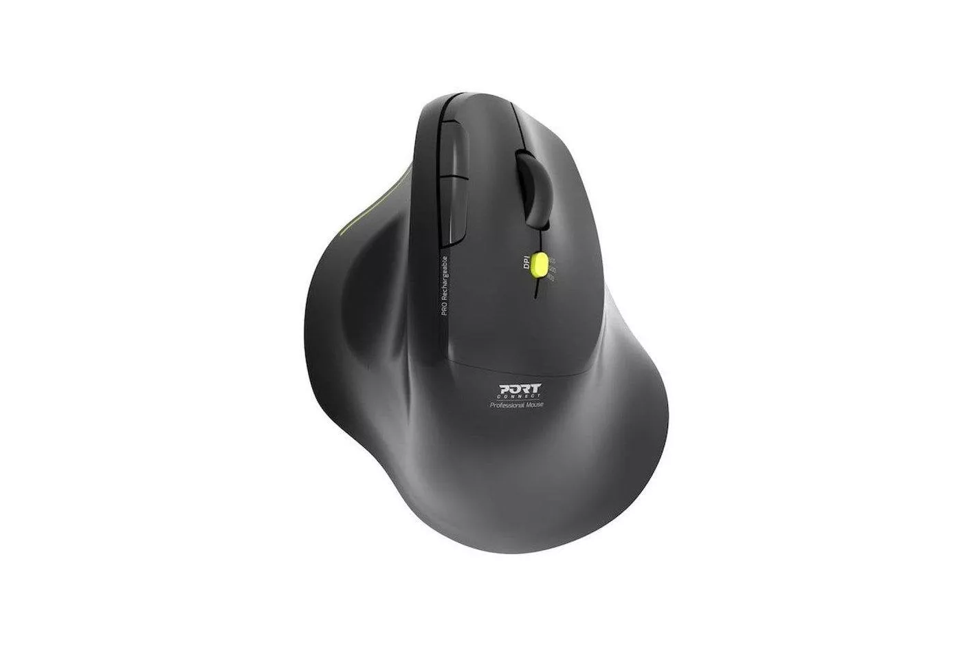 Rat&oacute;n Port Designs 910200 Inal&aacute;mbrico Bluetooth 1600 DPI Negro Ergonom&iacute;a