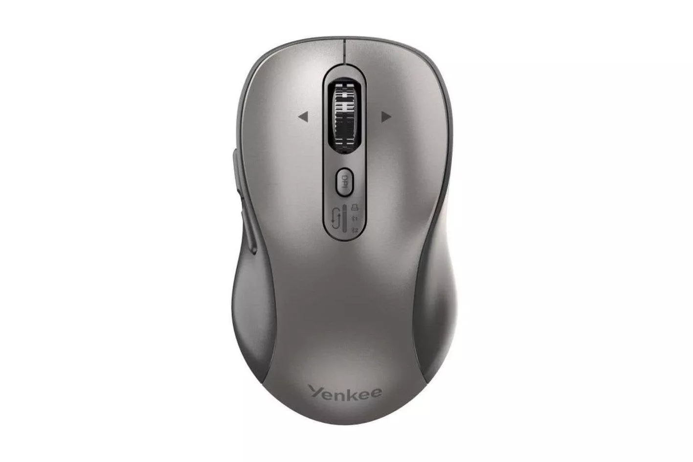 Rat&oacute;n Yenkee YMS 2010SR Inal&aacute;mbrico USB 2,4 GHz Bluetooth 3200 DPI Gris Recargable