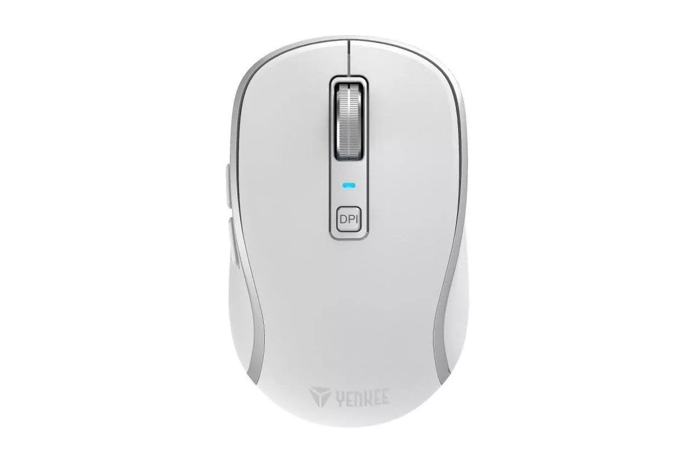 Rat&oacute;n Yenkee YMS 2085WE Inal&aacute;mbrico Recargable 2400 DPI Blanco USB-C Bluetooth
