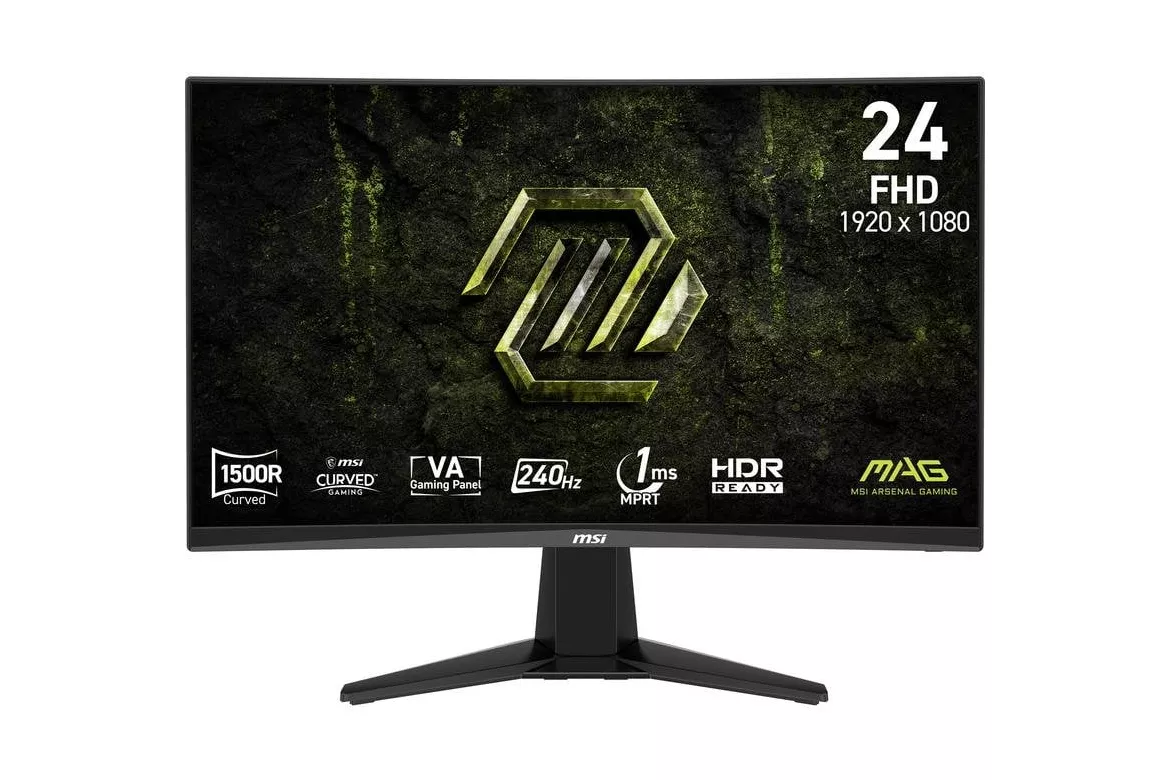 Monitor MSI MAG 245C X24 23,6" FullHD 240Hz VA Curvo HDR10 Antirreflejo