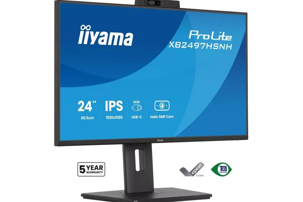 Monitor iiyama ProLite XB2497HSNH-B1 23,8" FullHD 100Hz IPS Altura Ajustable USB-C Altavoces