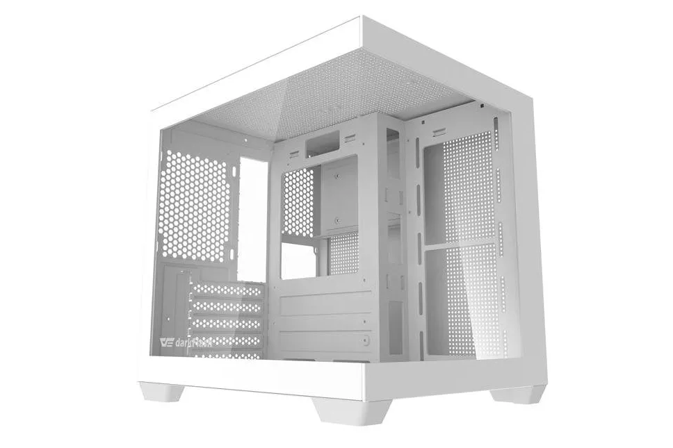 Caja PC Darkflash C275P Mini Tower Blanca Sin Ventiladores