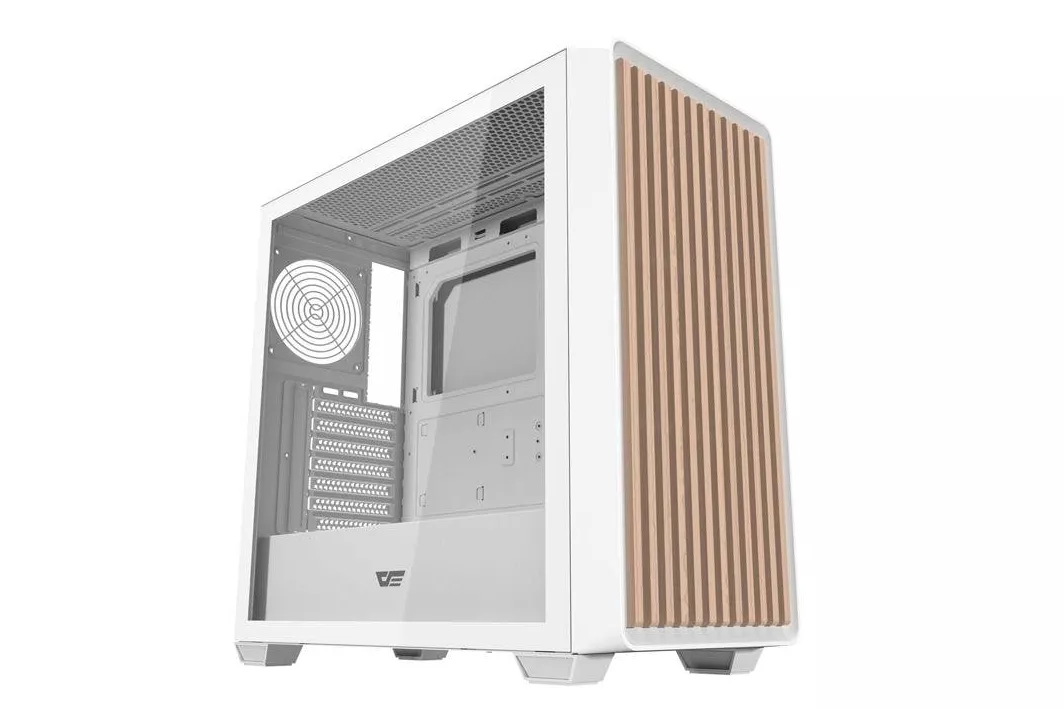 Caja PC DarkFlash DS900WD ATX Vidrio Templado Blanca