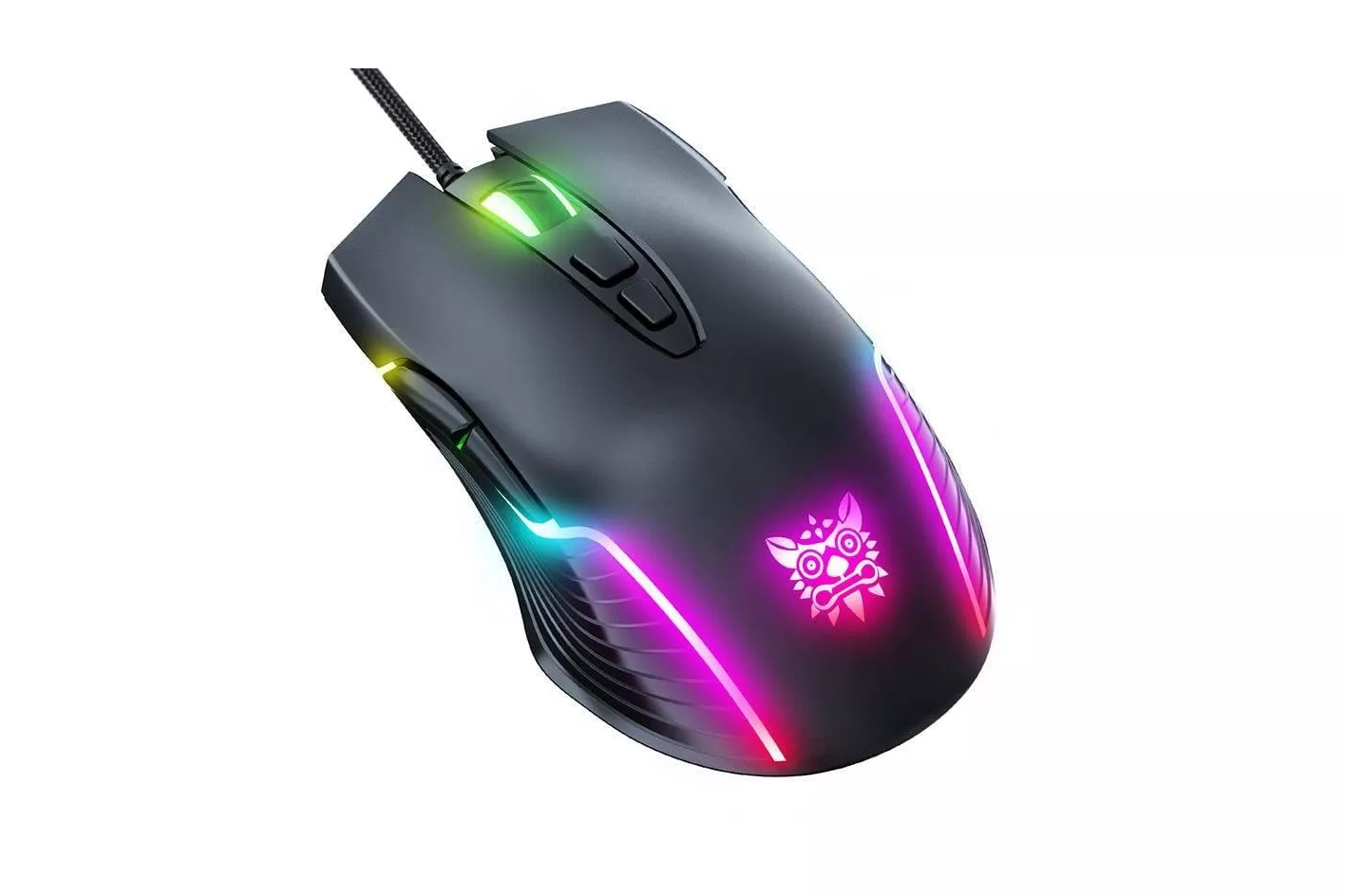 Rat&oacute;n ONIKUMA CW905 Gaming USB 6400 DPI 7 Botones RGB Negro