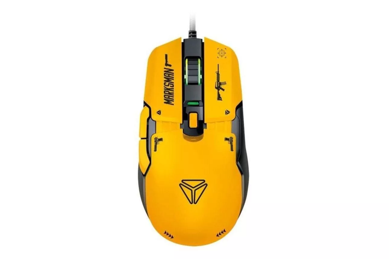 Rat&oacute;n Yenkee YMS 3600YW Marksman USB 12400 DPI RGB Modular Negro