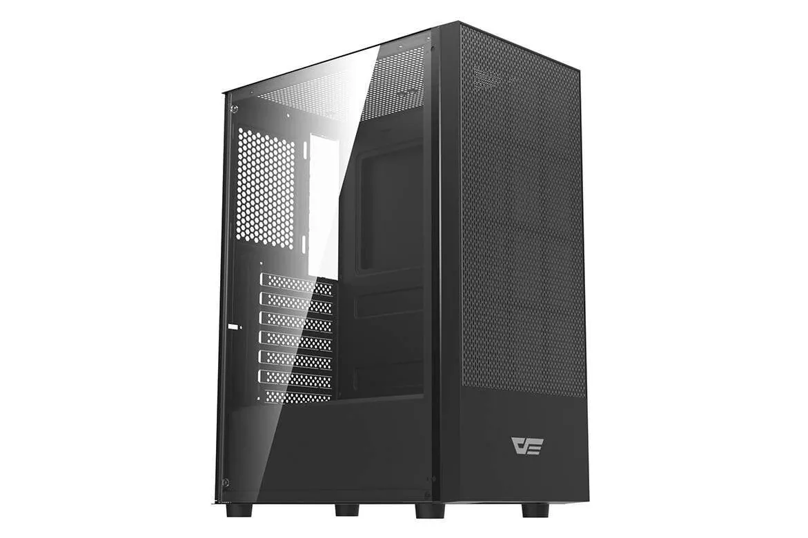 Caja PC Darkflash A290 Midi Tower Negro Sin Ventiladores