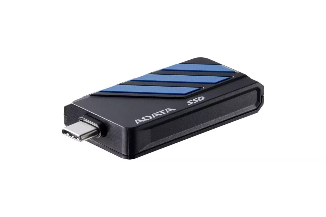 Disco Duro Adata SC735 2TB SSD Externa USB-C 1000MB/s Azul Negro