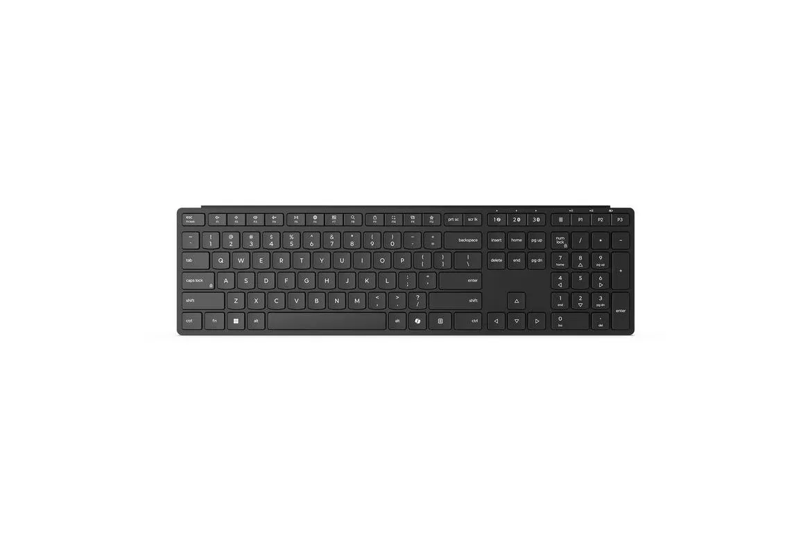 Teclado Lenovo 4Y41S04690 inal&aacute;mbrico completo con conexi&oacute;n m&uacute;ltiple y resistente a derrames