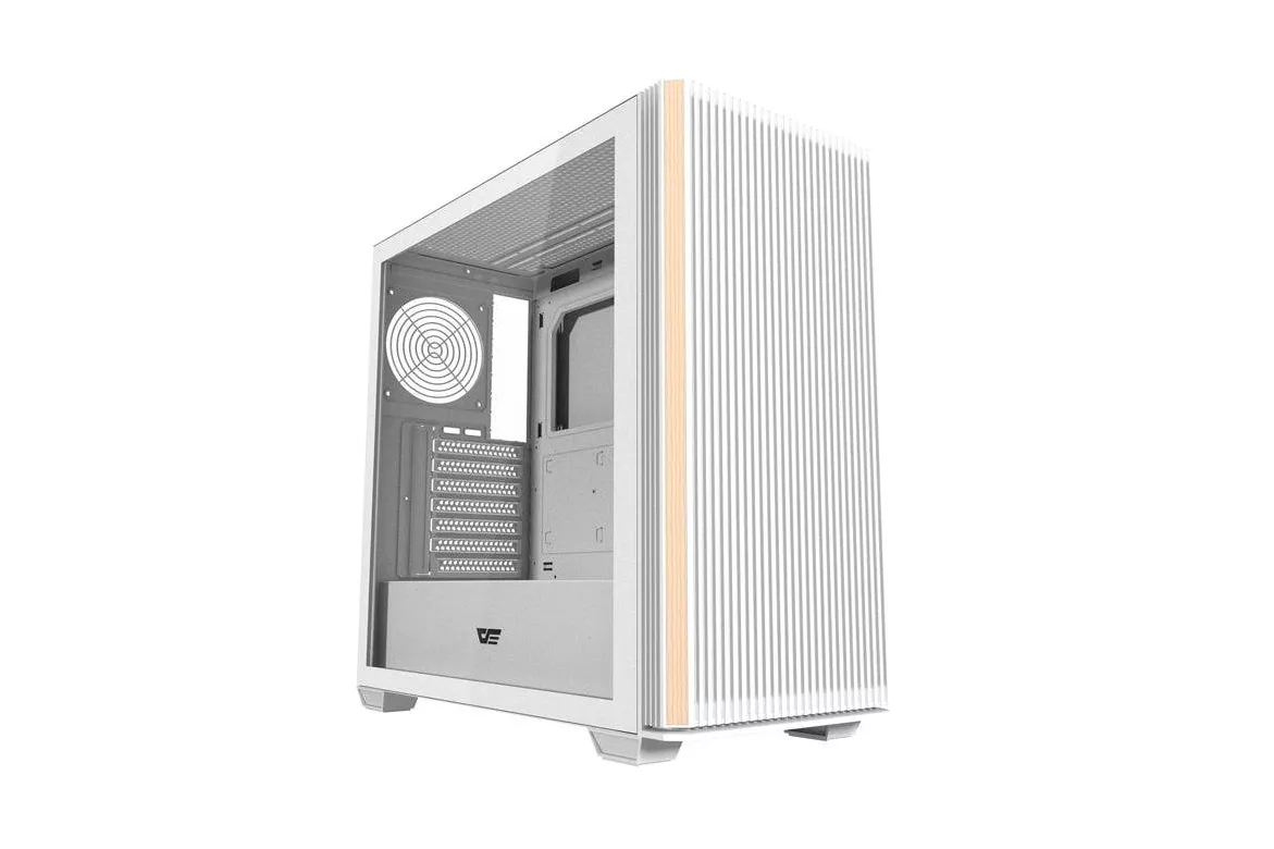 Caja PC Darkflash DS900WS ATX Blanca Sin Ventiladores
