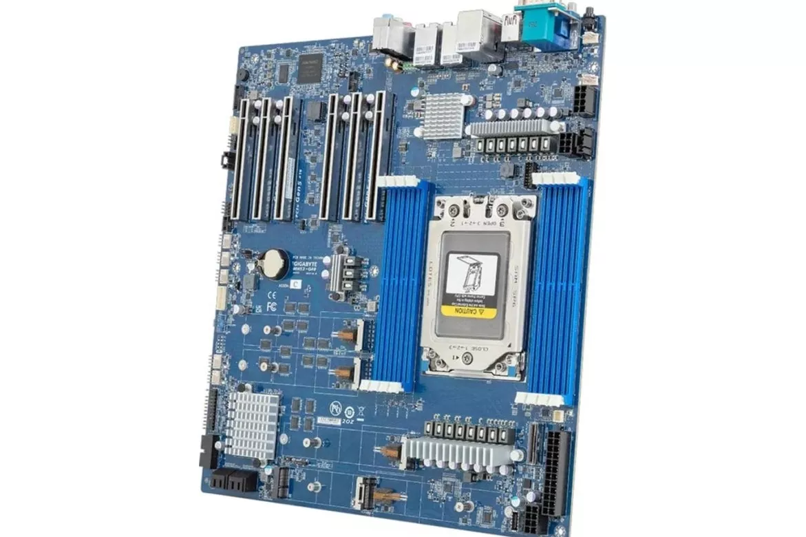 Placa Base Gigabyte MH53-G40 AMD WRX90 sTR5 DDR5 E-ATX USB-C 10GbE 7.1ch
