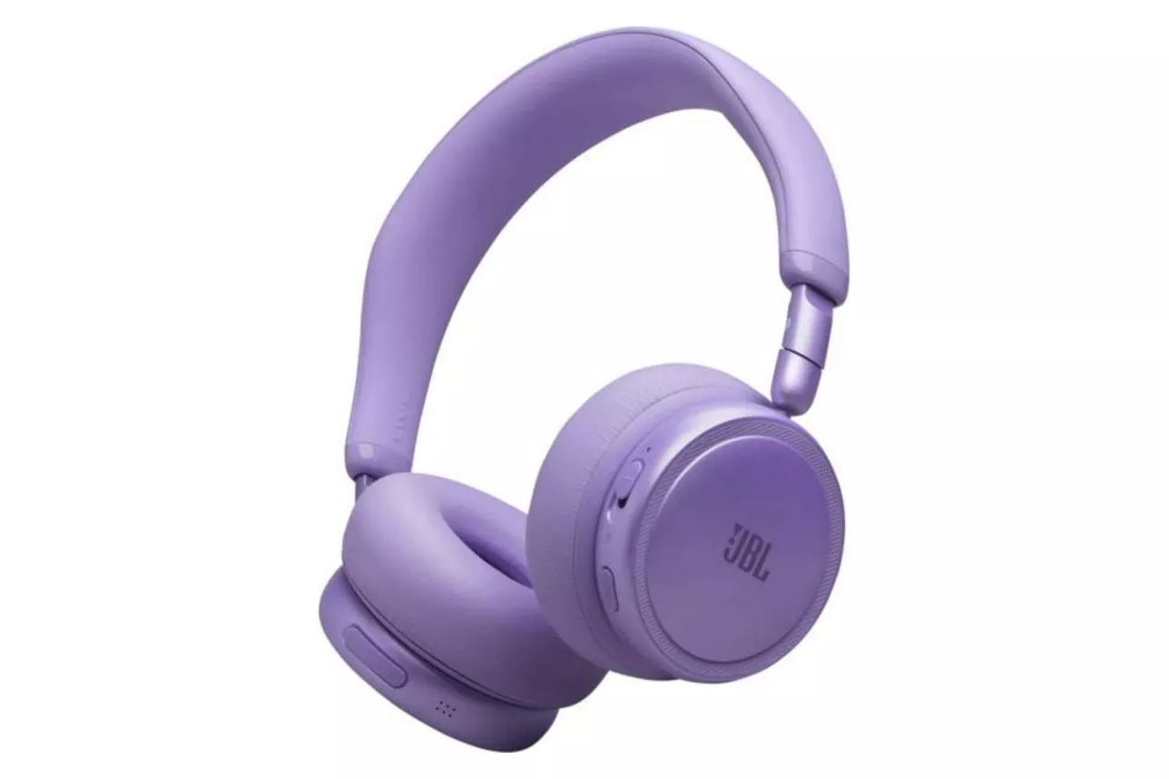 Auriculares JBL Live 780NC inal&aacute;mbricos Bluetooth con Cancelaci&oacute;n de Ruido, Micr&oacute;fono y carga r&aacute;pida, p&uacute;rpura