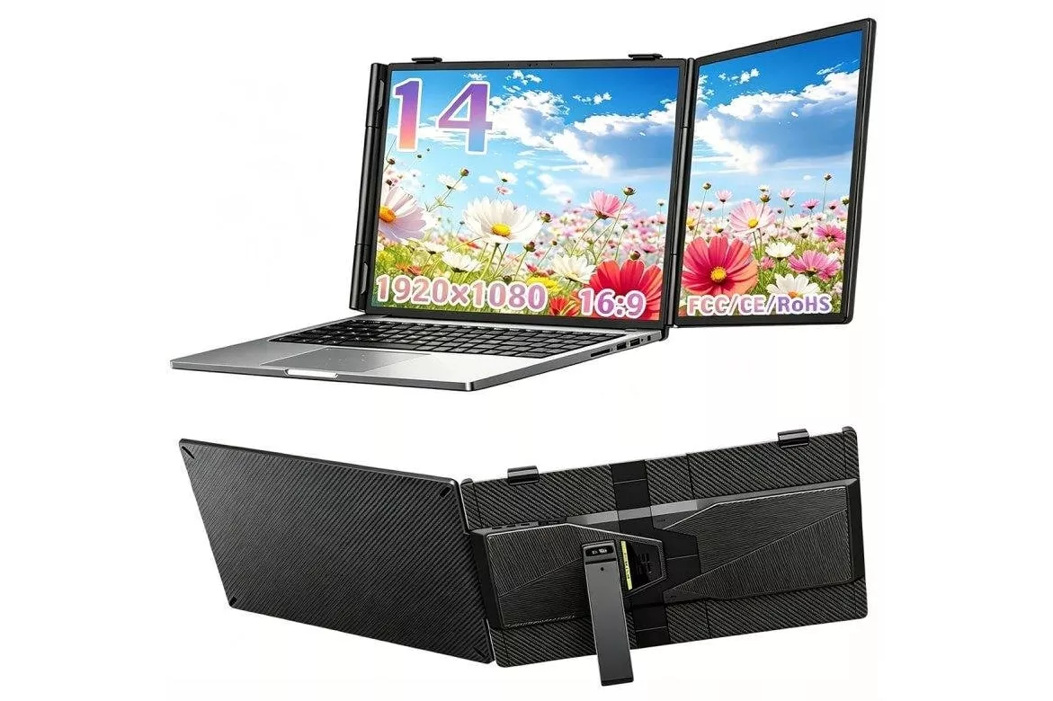 Monitor Blackview Extensor de Pantalla 14" FullHD IPS 60Hz Altavoz Integrado USB-C