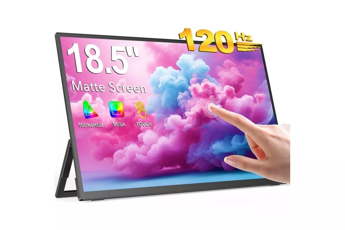 Monitor Uperfect 18,5" FullHD 120Hz IPS T&aacute;ctil Soporte Integrado VESA