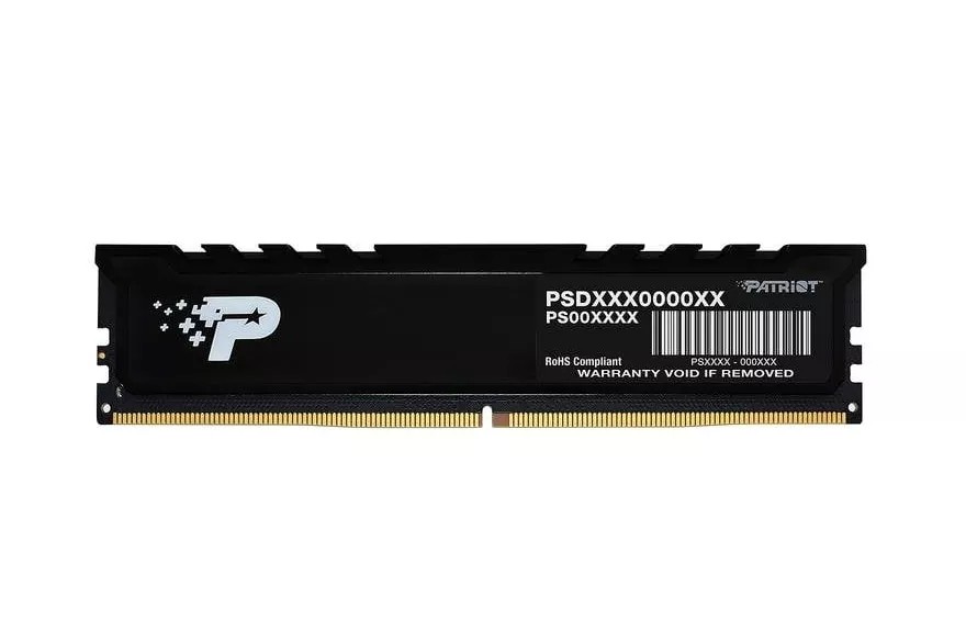 Memoria RAM PATRIOT PSP512G56041H1 12 GB 1x12GB DDR5 5600MHz CL46 Negro Radiador
