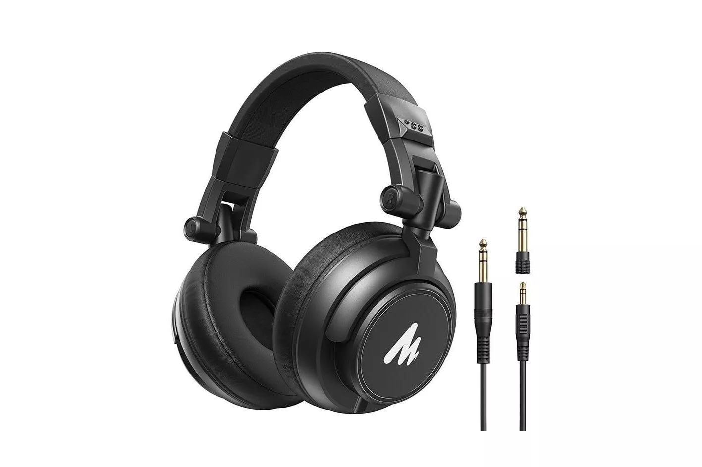 Auriculares Maono MH601 con cable, drivers 50mm, Shareport y dise&ntilde;o plegable