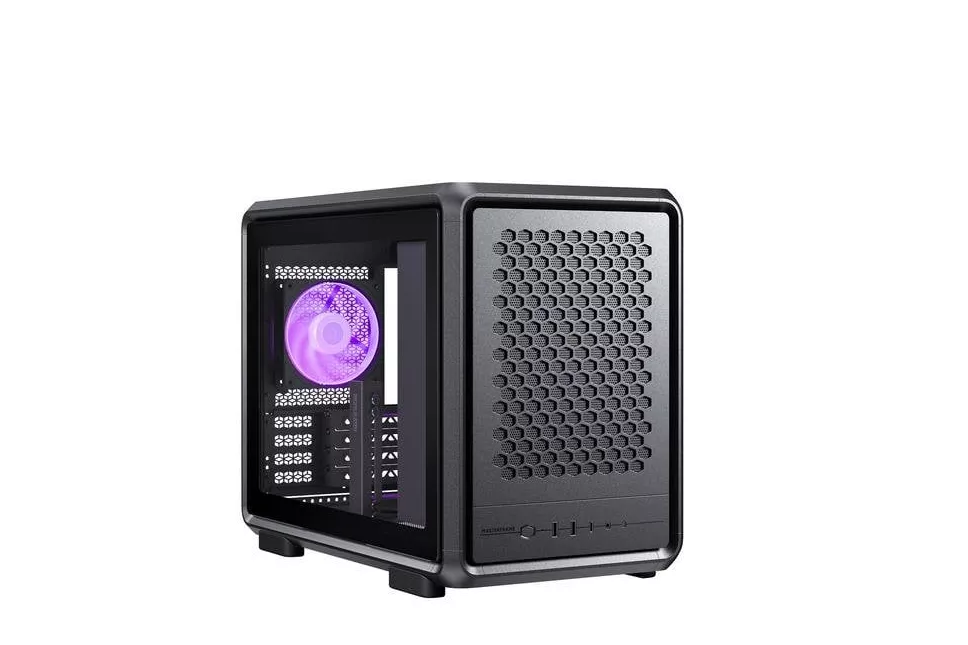 Caja PC Cooler Master MasterFrame 400 Mesh Midi Tower Negro Transparente