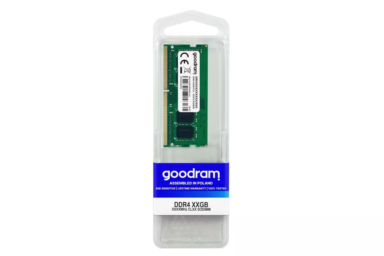 Memoria RAM GoodRam GR2666S464L19/16G 16GB 1x16GB DDR4 2666MHz CL19 SO-DIMM