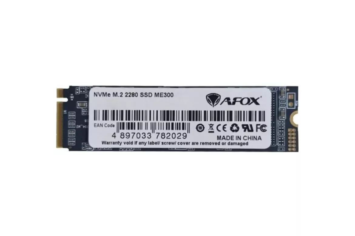 Disco Duro Afox ME300 128GB SSD M.2 PCIe 3.0 NVMe 1600MB/s Vibraci&oacute;n Resistente