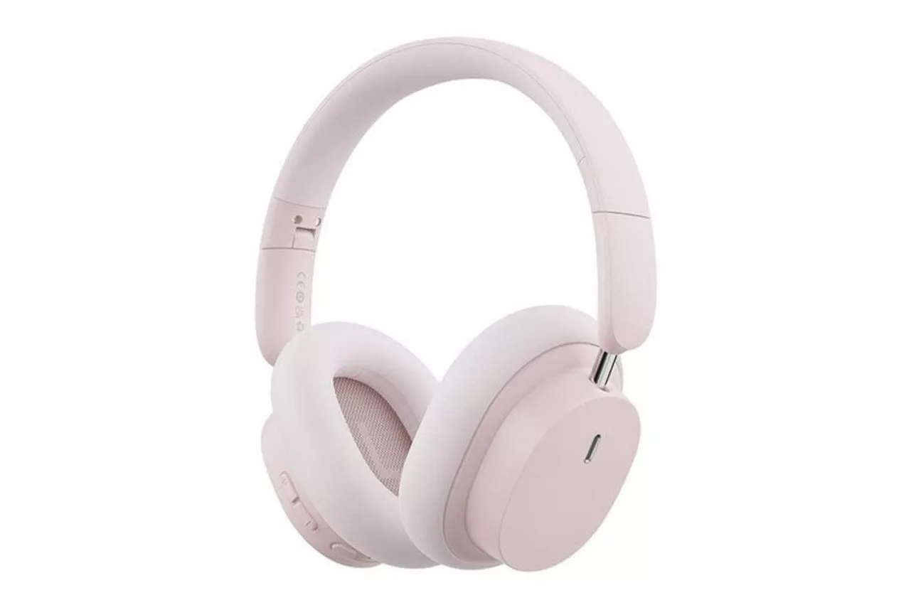 Auriculares Baseus Bowie D05 inal&aacute;mbricos Bluetooth 5.2 con micr&oacute;fono y bater&iacute;a 70h rosa dorado