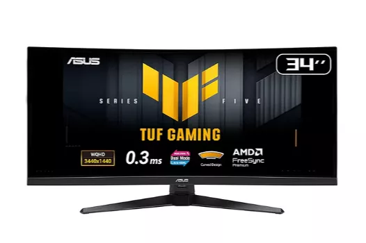 Monitor ASUS TUF Gaming VG34WQ5A 34" UltraWide QHD 200Hz VA Curvo FreeSync HDR10