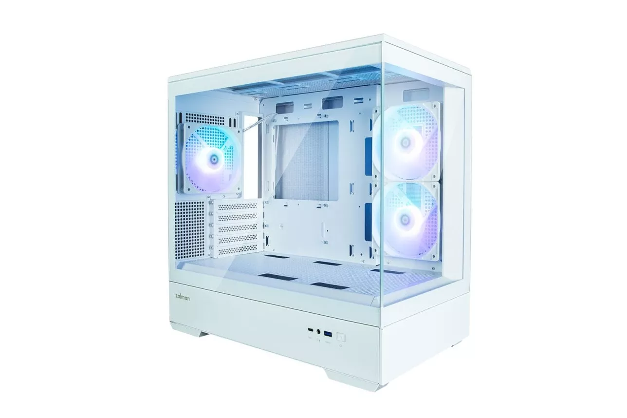 Zalman P30 Mini Tower Cristal Templado ARGB USB-C 3.2 Blanca