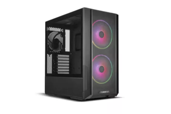 Caja/Torre Lian Li LANCOOL 216 RGB Con Controlador Negro - Reacondicionados