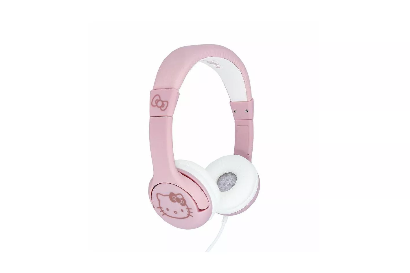 Auriculares OTL Technologies HK1184 infantiles con cable y Bluetooth limitador de volumen rosa oro blanco