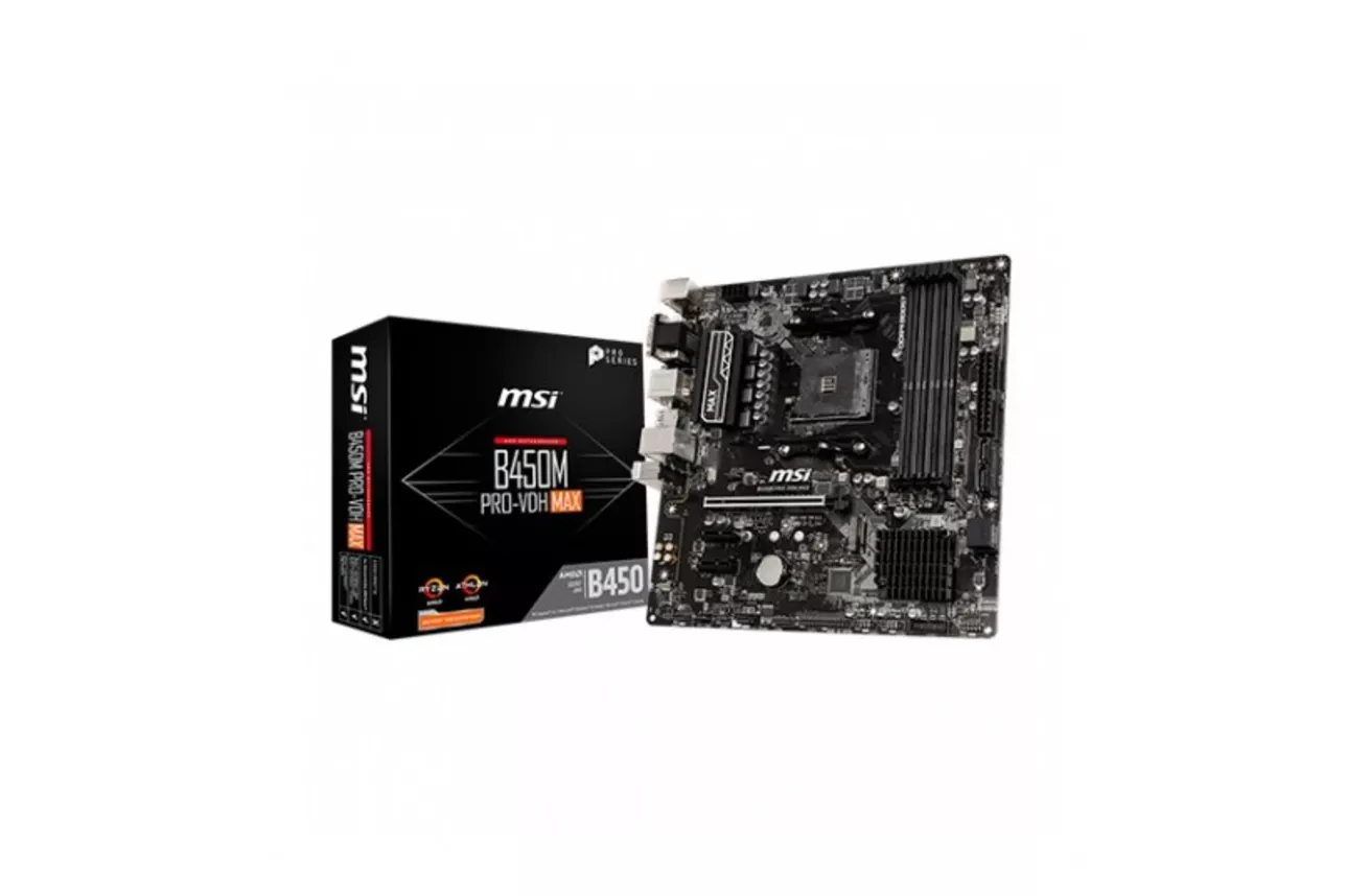 Placa Base MSI B450M PRO-VDH MAX Socket AM4 -
