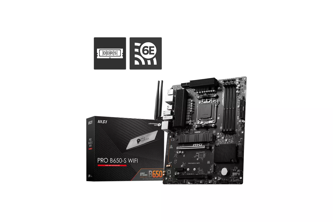 Placa Base MSI PRO B650-S WIFI Socket AM5 -