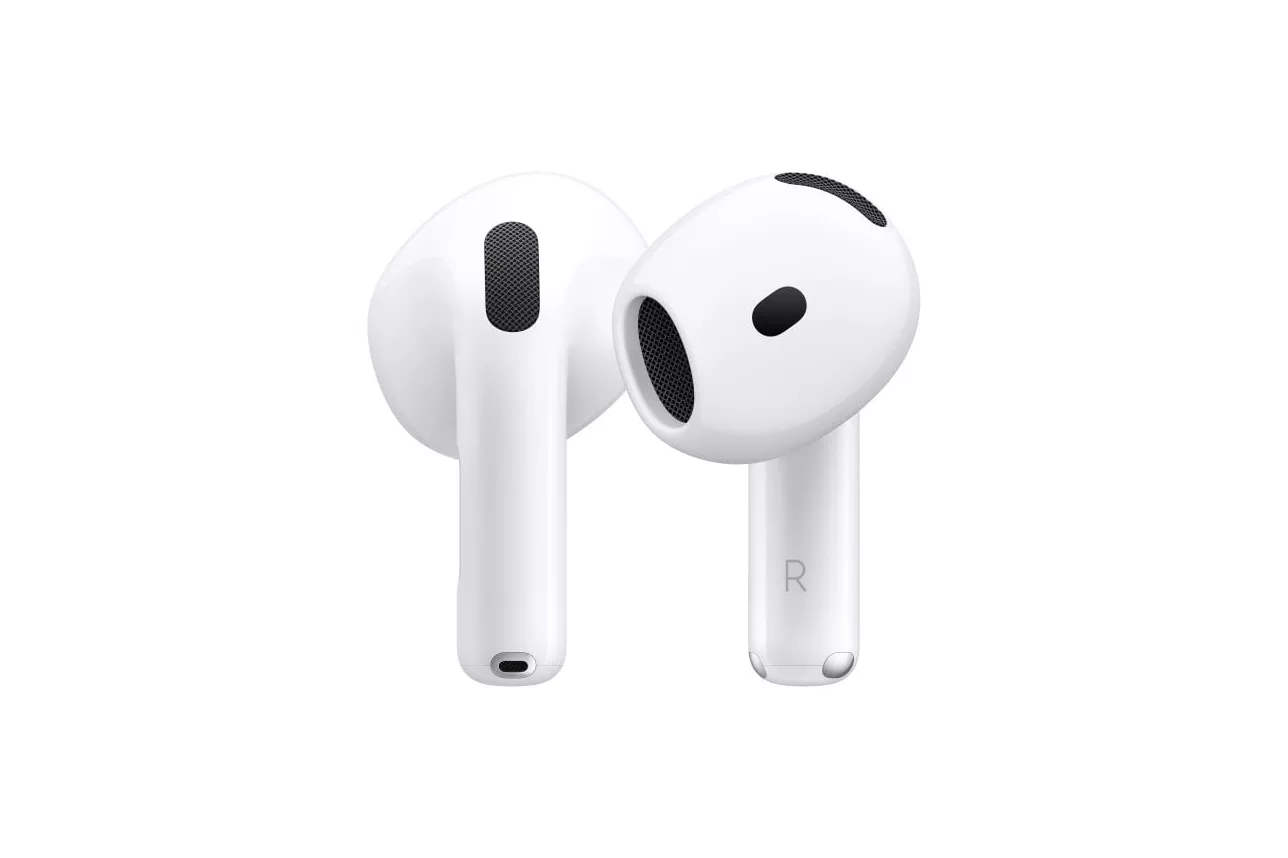 Auriculares Apple AirPods 4 inalambricos Bluetooth 5.3 para llamadas y deporte IP54 blancos