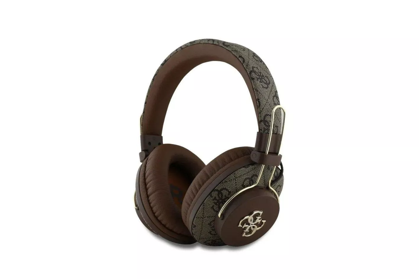 Auriculares Guess GUBHS72P4FC4M inal&aacute;mbricos Bluetooth 5.3 con cancelaci&oacute;n de ruido marr&oacute;n