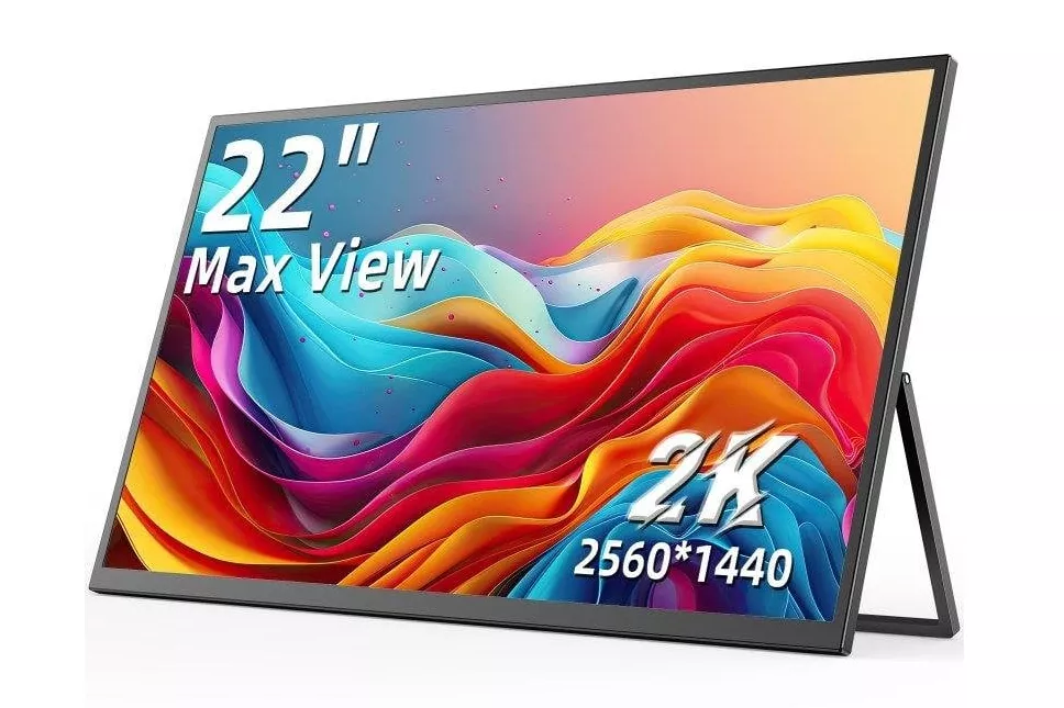 Monitor Uperfect 22" QHD 2056x1440 60Hz QLED USB-C Mini HDMI VESA Antirreflejo