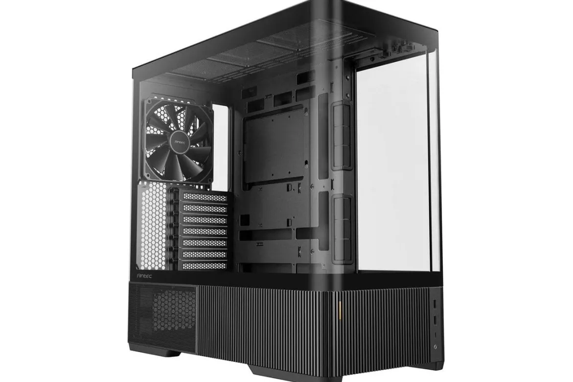 Caja PC Antec C6 Curve Air Midi Tower ATX Vidrio Templado Negro