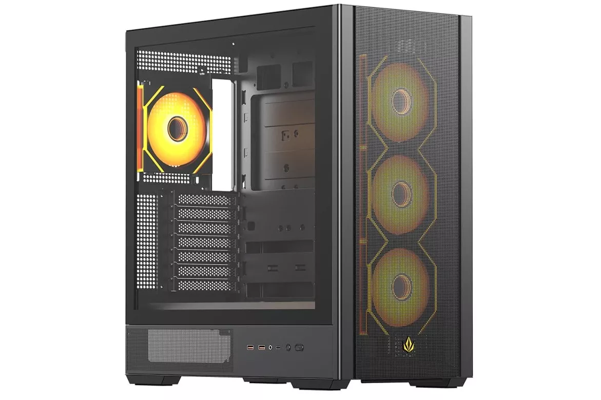Forgeon Airflow Noxis ARGB Mesh ATX Negra