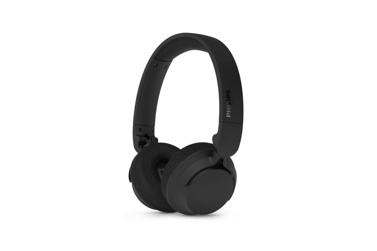 Auriculares Philips TAH4000BK/00 inal&aacute;mbricos Bluetooth para llamadas y m&uacute;sica negros