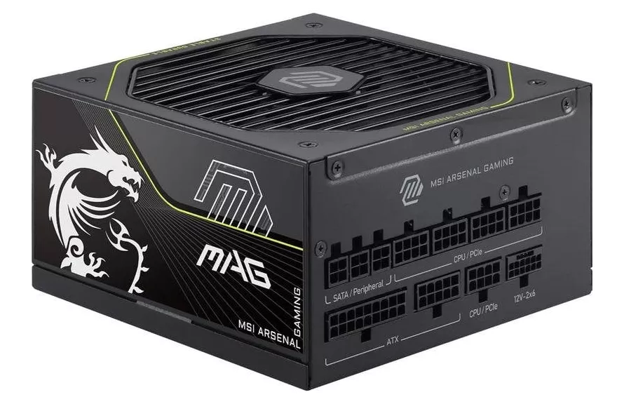 Fuente de Alimentaci&oacute;n MSI MAG A1000PLS 1000W Certificaci&oacute;n 80+ Platinum modular
