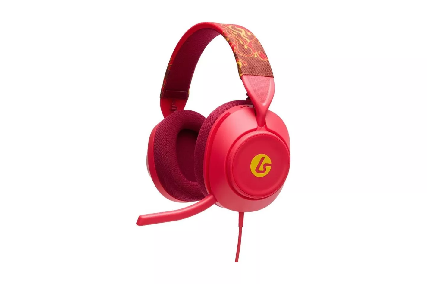 Auriculares PowerA LS10X Gen 2 con cable USB Virtual Surround para gaming en rojo