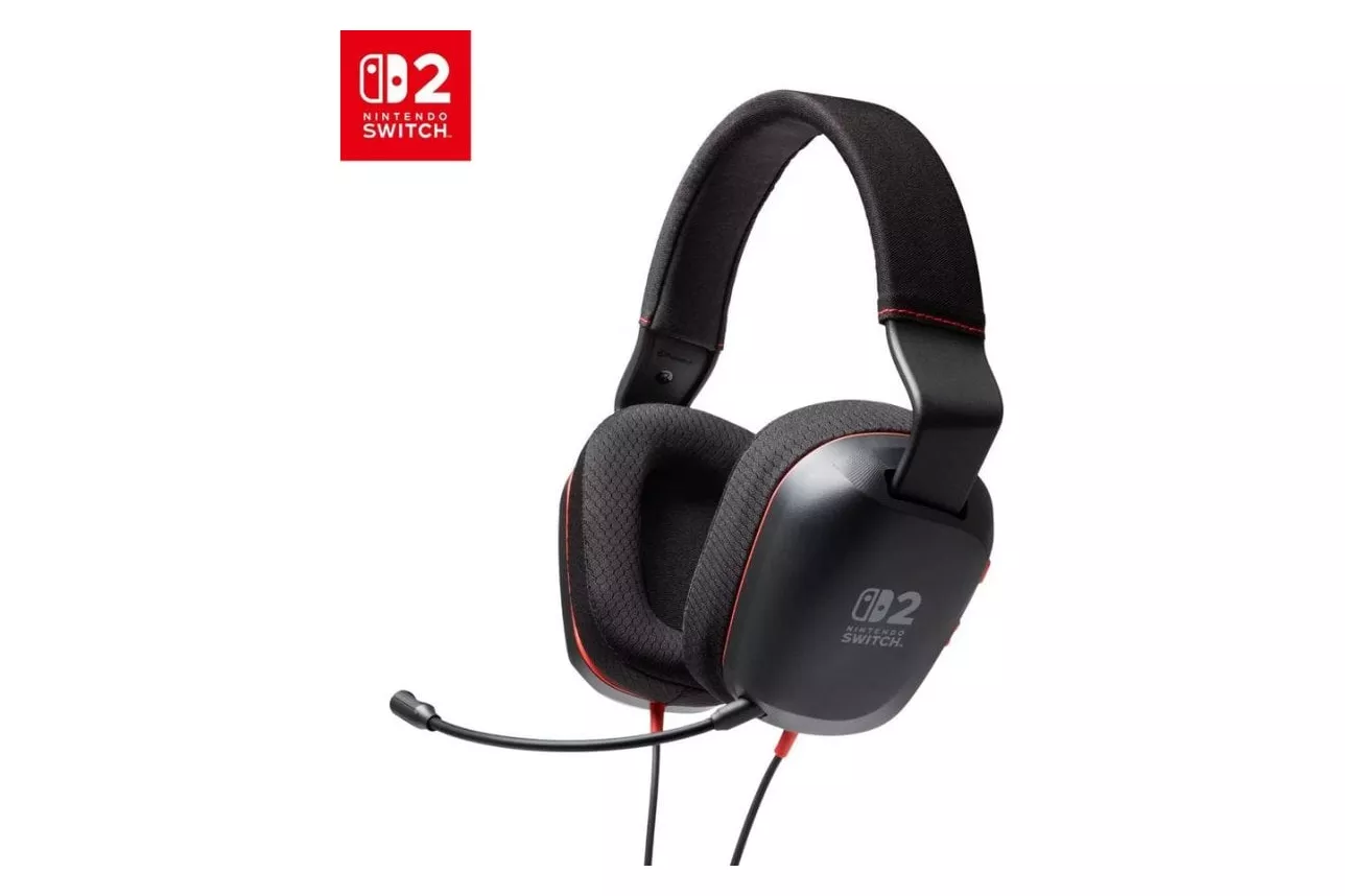 Auriculares PowerA NSHS0581 con cable USB para gaming, micr&oacute;fono y control volumen, negros