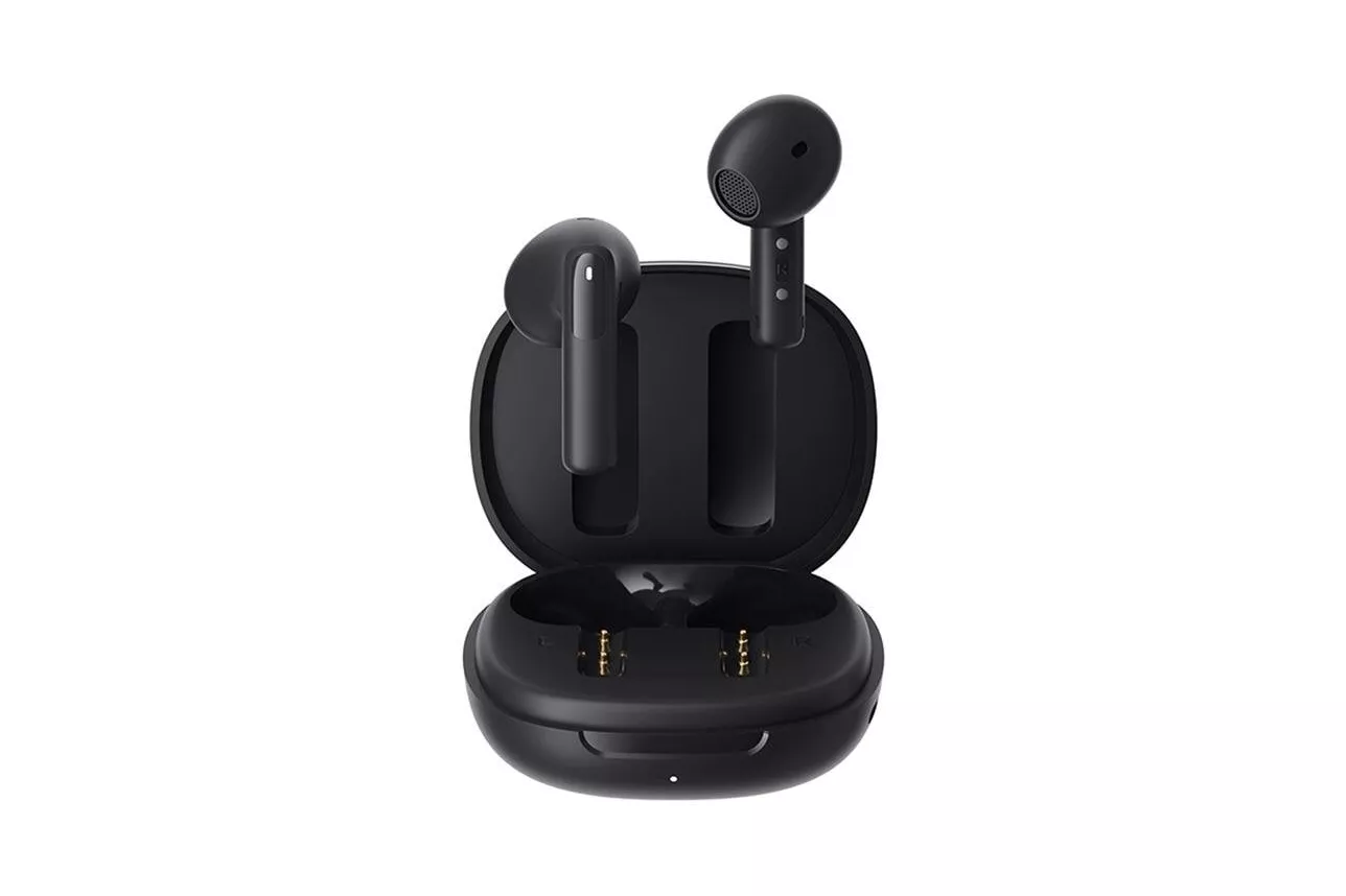 Auriculares QCY AilyBuds E20 HT13 inal&aacute;mbricos Bluetooth con Cancelaci&oacute;n de Ruido, Micr&oacute;fono AI y 24h bater&iacute;a, negros