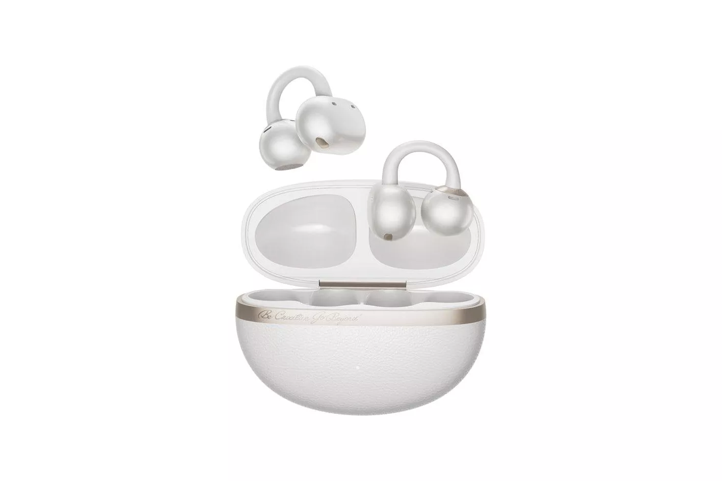 Auriculares QCY Crossky C50 inal&aacute;mbricos Bluetooth 6.0 deportivos IPX5 blancos