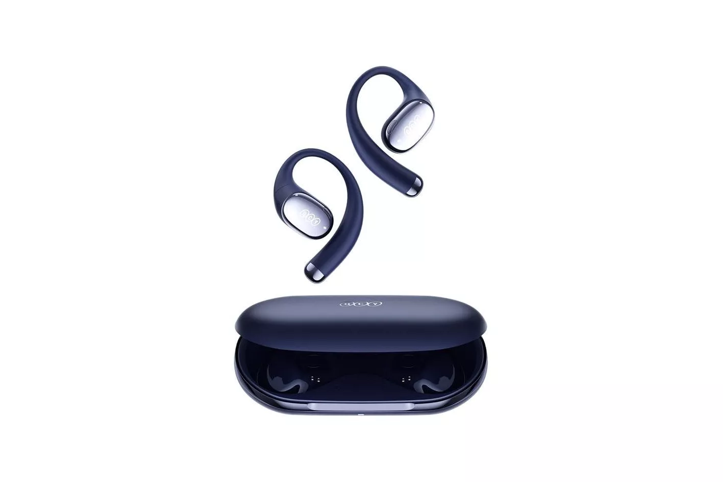 Auriculares QCY Crossky R70 inal&aacute;mbricos Bluetooth TWS con Cancelaci&oacute;n de Ruido y 52h autonom&iacute;a azul