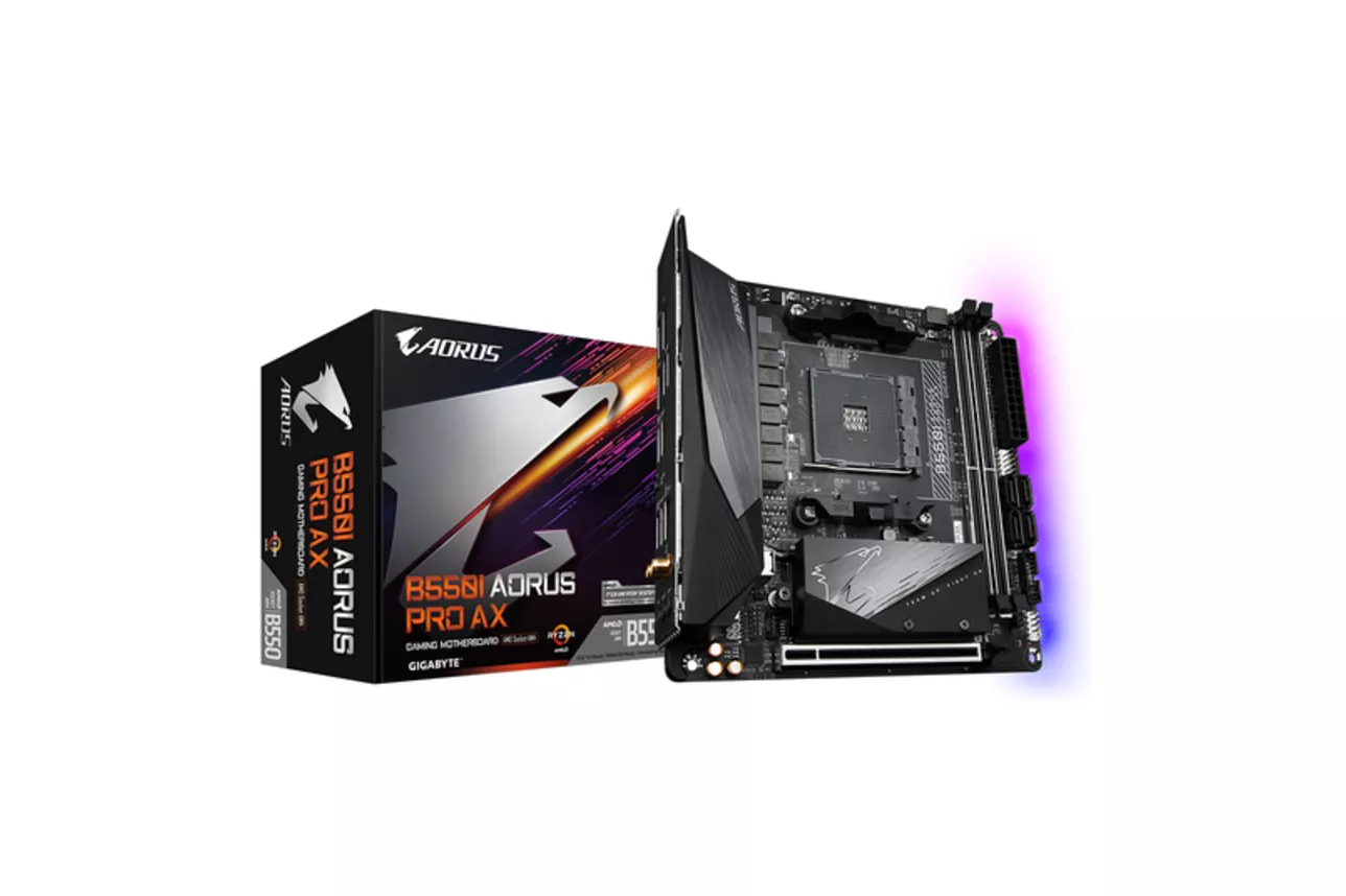 Placa Base Gigabyte B550I AORUS Pro AX Socket AM4 -