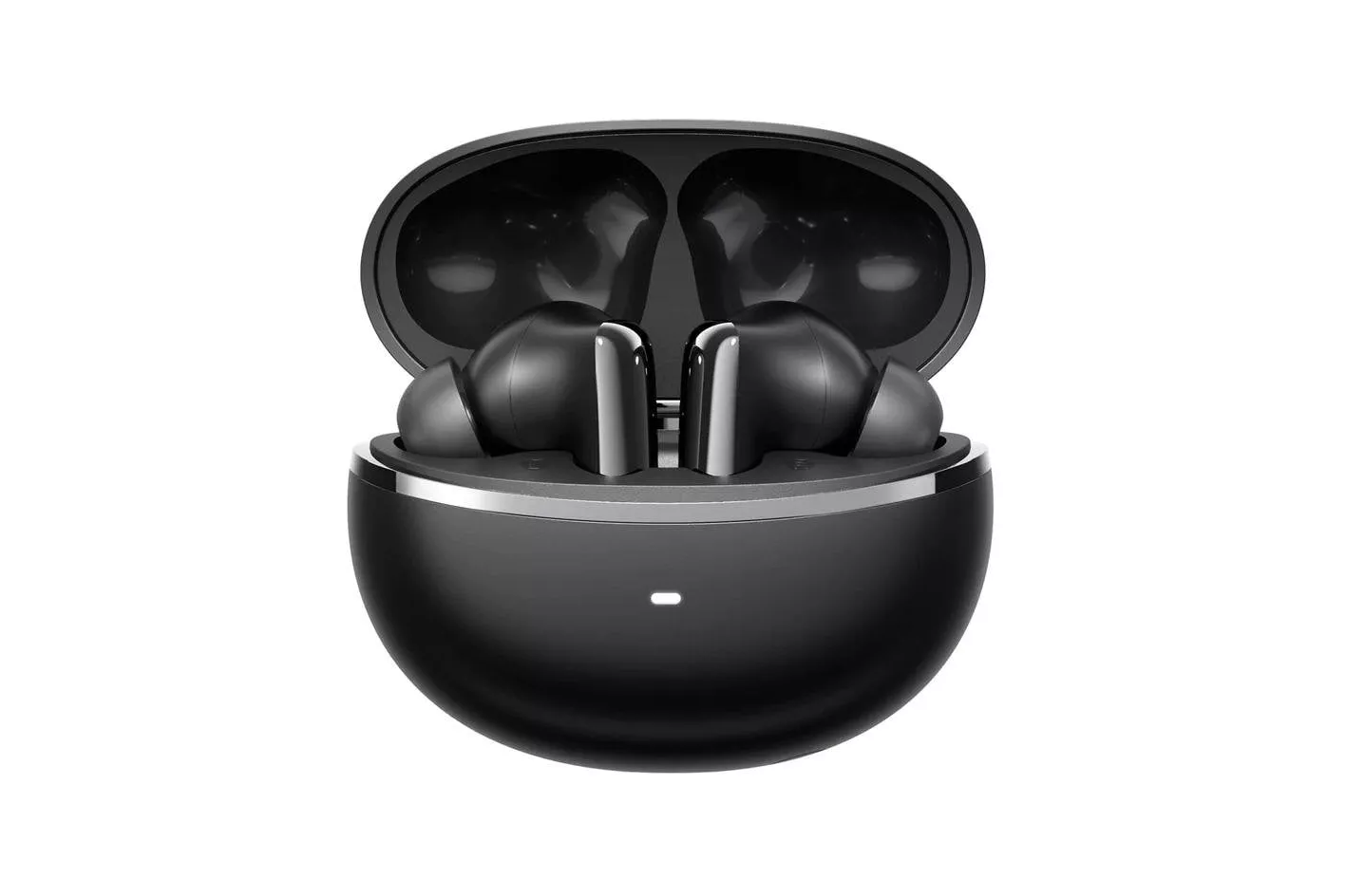 Auriculares QCY MeloBuds N70 Lite inal&aacute;mbricos Bluetooth 6.0 con Cancelaci&oacute;n de Ruido y micr&oacute;fono, negros