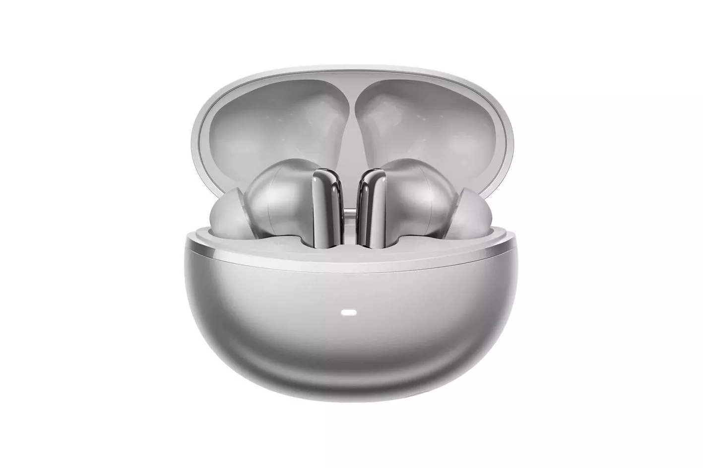 Auriculares QCY MeloBuds N70 Lite inal&aacute;mbricos Bluetooth con Cancelaci&oacute;n de Ruido, Micr&oacute;fono AI y resistencia IPX5 Titanium