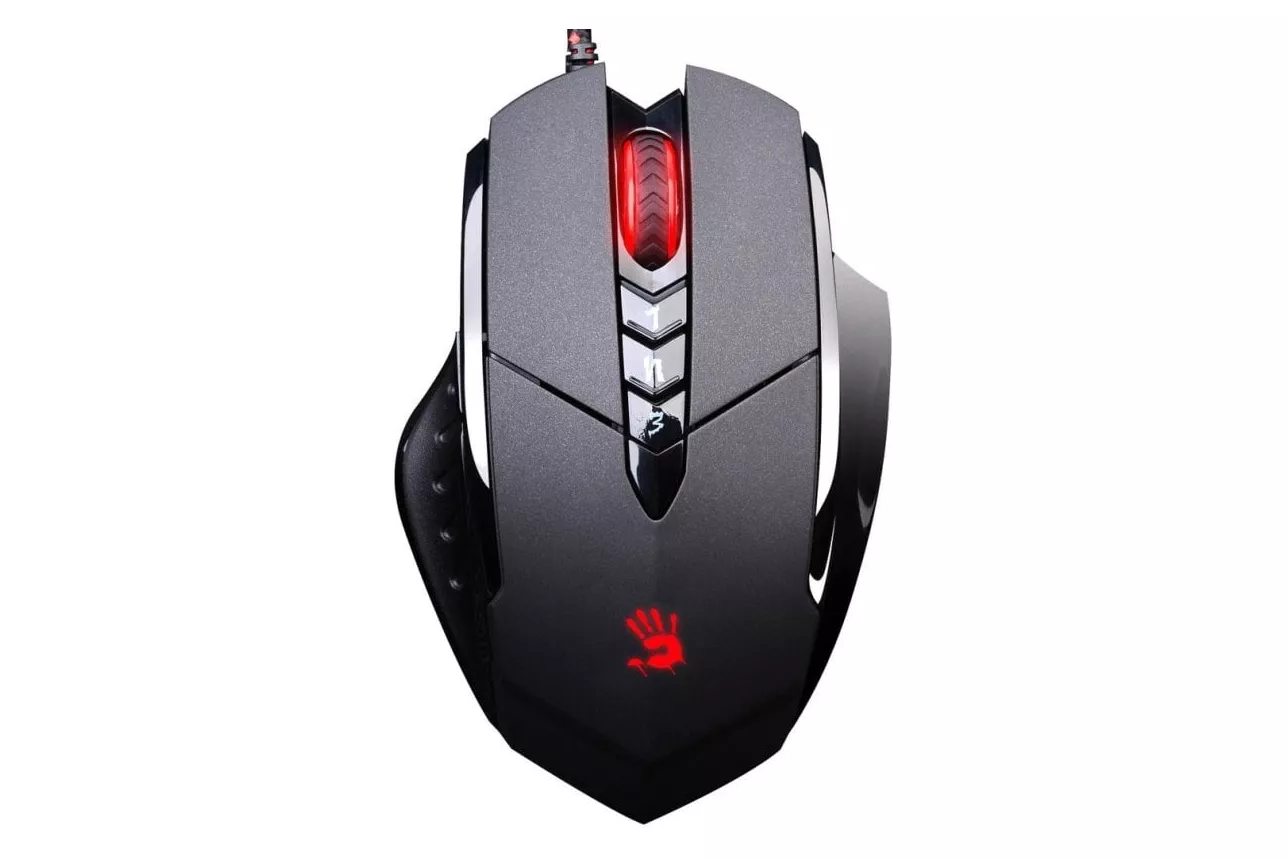 Rat&oacute;n A4Tech V7 Bloody USB Tipo A 3200 DPI Negro 8 Botones Gaming