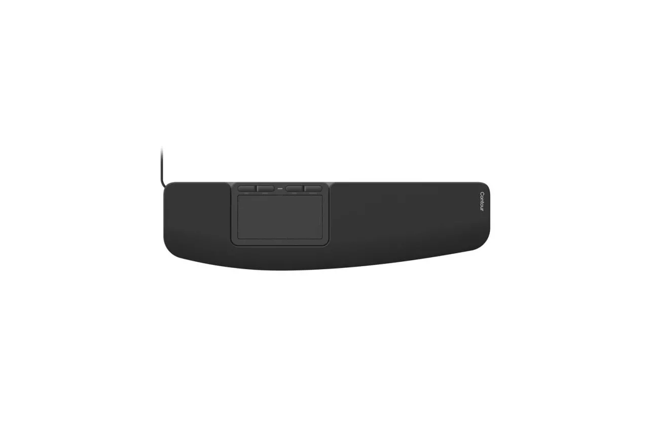 Rat&oacute;n Contour Design Touch CDTP20500 Al&aacute;mbrico USB Tipo C Negro 4 Botones