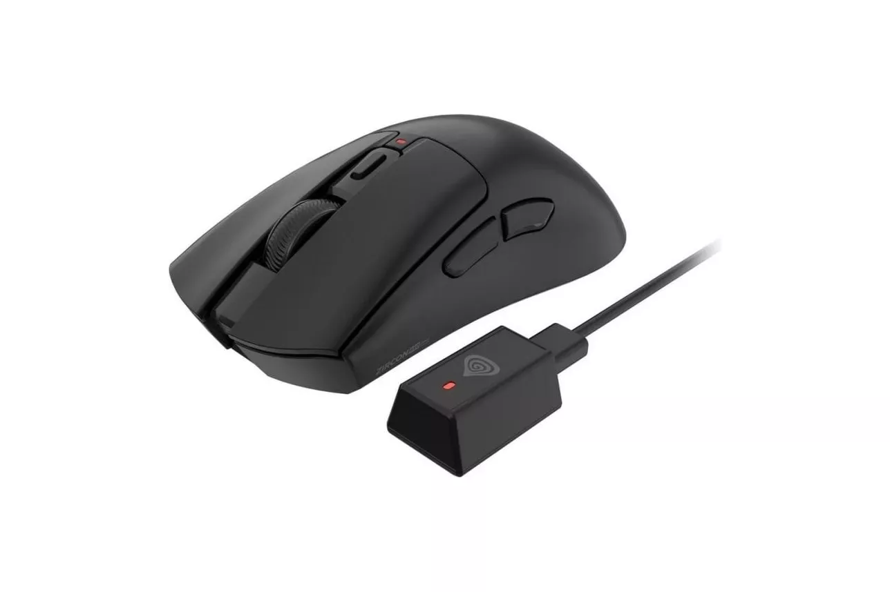 Rat&oacute;n Genesis Zircon 880 Pro Gaming RF Wireless 30000 DPI Negro 6 Botones