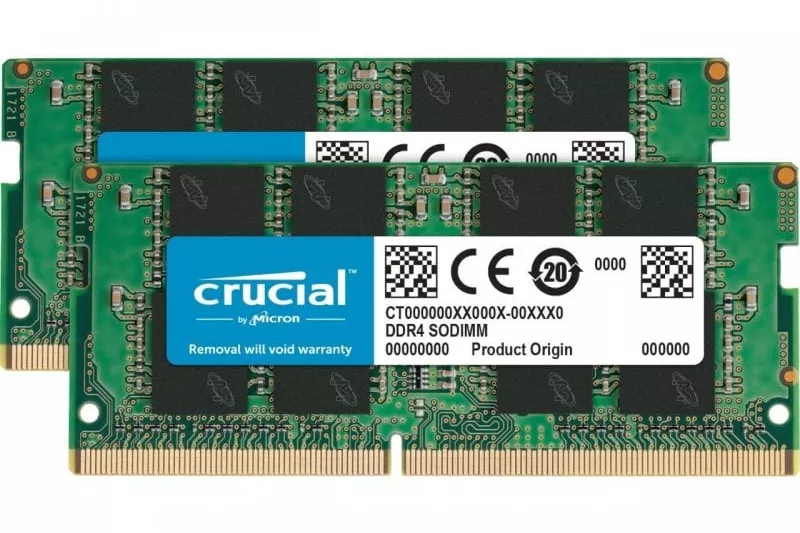 Crucial SO-DIMM DDR4 3200MHz PC4-25600 32 GB 2x16 GB CL22